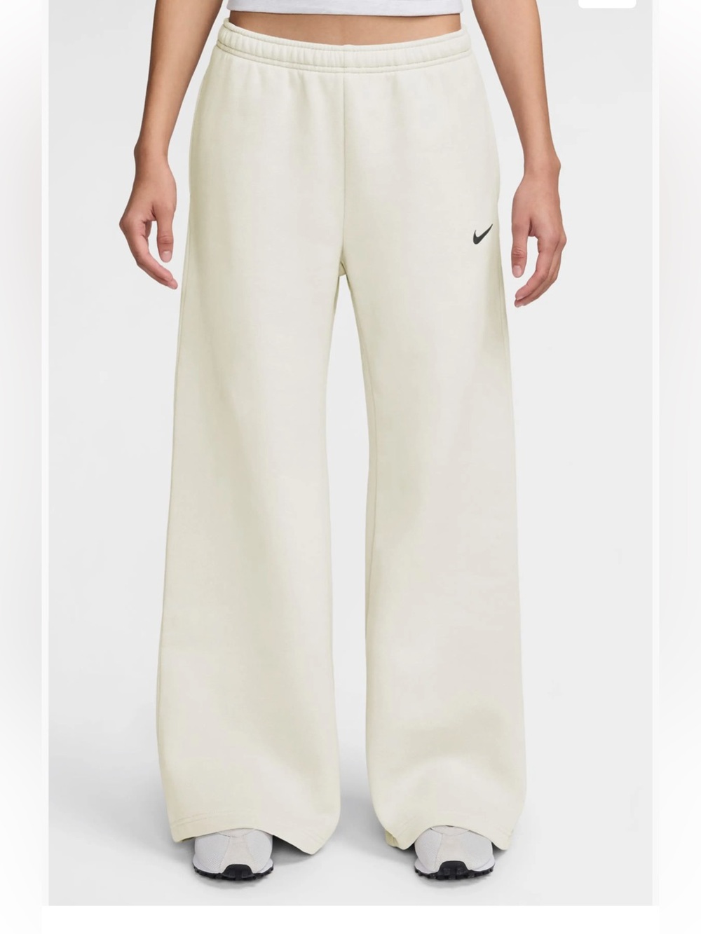 Nike Studio Fleece Wide Leg Sweatpants Women’s XL Cozy Loungewear NWOT